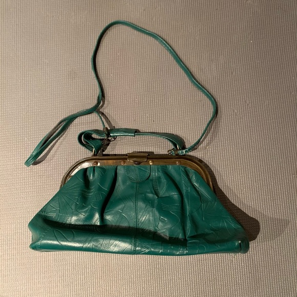VINTAGE LEATHER purse - Picture 1 of 5
